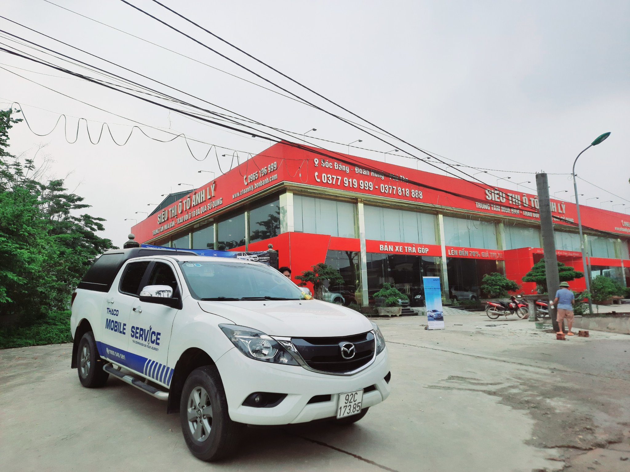 Hoạt động bảo dưỡng định kỳ hãng Thaco và Mazda tại Ô tô Ánh Lý
